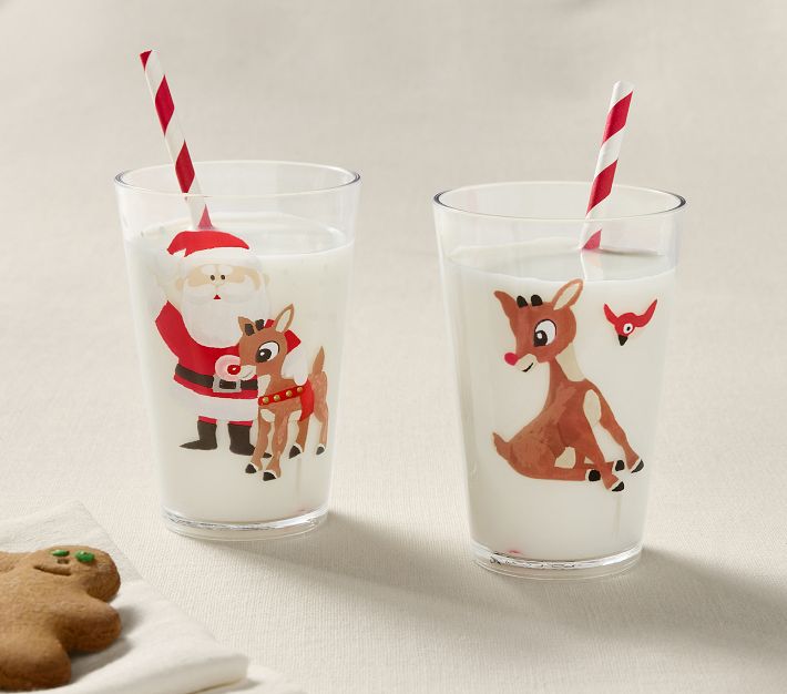 pottery barn kids クリスマス　ルドルフ　皿&タンブラーセット Rudolph® Tabletop Collection | Pottery Barn Kids