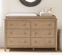 Austen 6-Drawer Dresser &amp; Topper Set (56w x 19d")