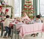Christmas Ticking Stripe Tablecloth