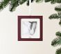 Red Square Dated Frame Ornament