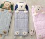 Striped Shaggy Head Critter Sleeping Bags