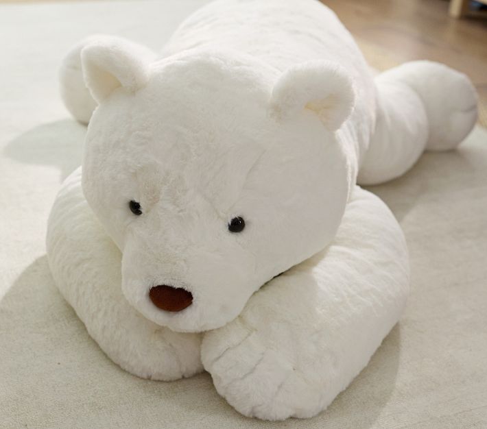 Polar Bear Floppy Jumbo Plush | Pottery Barn Kids