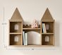 Castle Shaped Shelf (28"x 24")