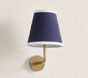 Navy Rechargeable Wall Sconce (9")