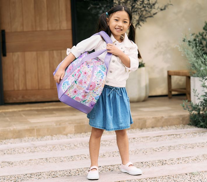 DAISY LIN / FOXEY クラスパーカー 42 ミッドナイトブルー Mackenzie Lavender Floral Blooms Ultimate Duffle Bag | Pottery
