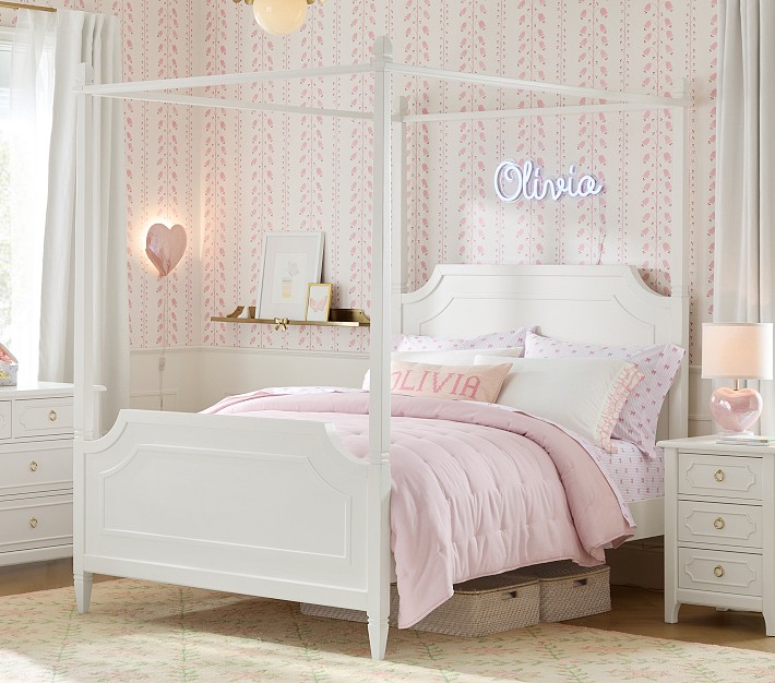 Blythe Tufted Kids Bed | Pottery Barn Kids