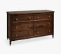 Open Box: Chris Loves Julia Turned Wood 6-Drawer Dresser (56"W x 19"D)