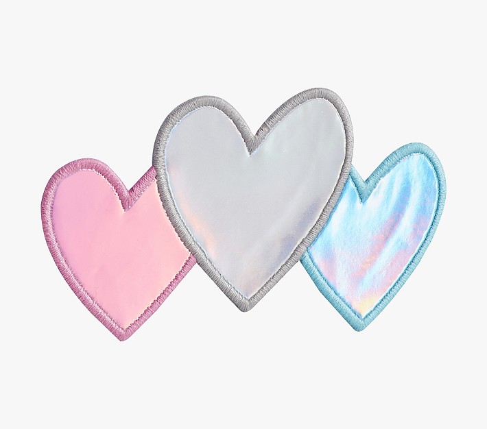Irridecent Hearts Patch