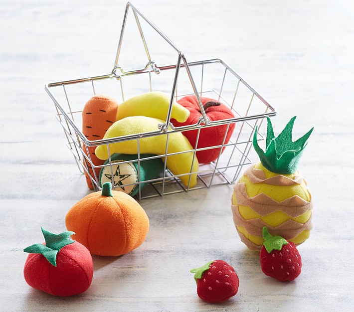 Mini Grocery Basket Set - Fruit