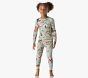 Candy Cane Village Bamboo Viscose Tight Fit Kid Pajama Set