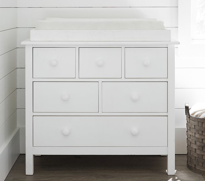 white nursery dresser with changing table Famapy 2 Shelves and 5 Storage Drawers Furniture Baby Dresser 4 drawers offer ample storage space for clothes BOLUO Baby Dresser with Changing