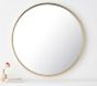 Metal Round Mirror (30")