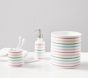 Multi Stripe Bath Accessories