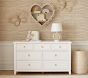 Quinn Rattan Heart Shelf (24.5" x 27")