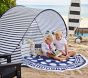 Indigo Dot Round Family Beach Towel