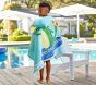 Surfing Alligator Kid Beach Hooded Towel UPF 50+