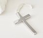 Silver Engravable Baptism Baby Ornament