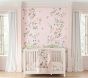 AERIN Pink Forest Wall Mural Sample