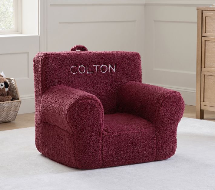 sherpa lounger pottery barn kids lounge