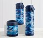 Mackenzie Blue Skateboard Camo Water Bottles