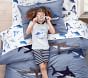 Shark Bite Organic Cotton Short Sleeve Pajama Set