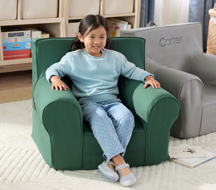 Housse De Chaise Enfant Pottery Barn Kids - Licorne Sherpa - Blanc - 18,5 Pouces