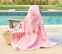 Cherry Reversible Baby Beach Hooded Towel UPF 50+