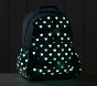 Mackenzie Aqua Multi Heart Glow-in-the-Dark Backpacks