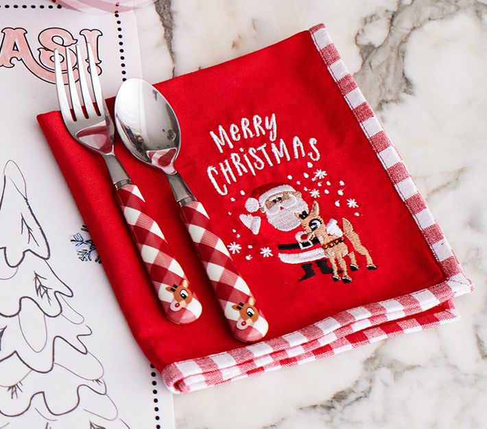 Rudolph® Tabletop Collection | Pottery Barn Kids