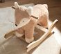 Sherpa Fox Plush Nursery Rocker