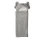 Elephant Faux Fur Baby Hooded Towel