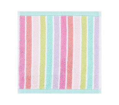 Multi Stripe Washcloth