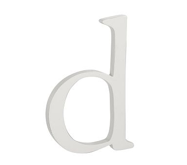 Lowercase Letter, D