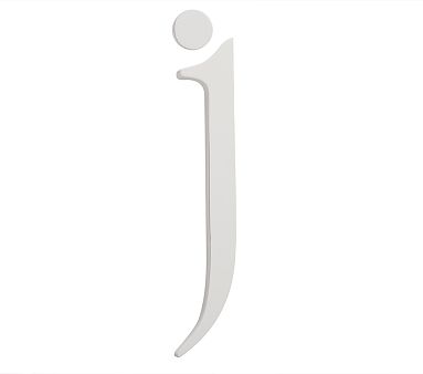 Lowercase Letter, J