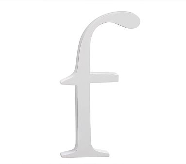 Lowercase Letter, F