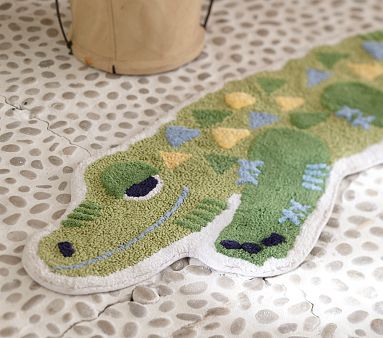 Alligator Bath Mat
