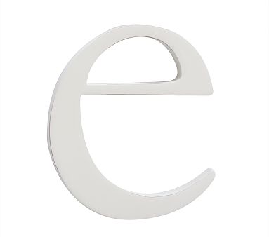 Lowercase Letter, E