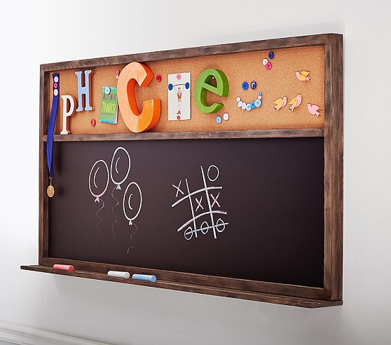 Jumbo Chalk & Cork Board