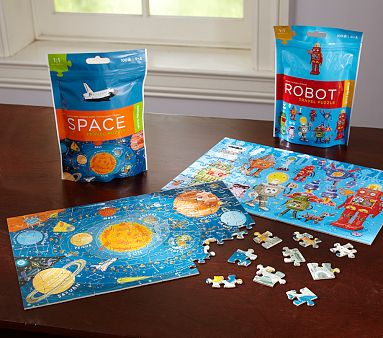 Robot Travel Puzzle