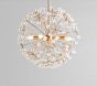 west elm x pbk Floral Burst Chandelier