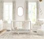 Gold Scallop Leaf Mirror (36")