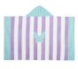 Butterfly Stripe Kid Beach Hooded Towel 2012 UPF 50+