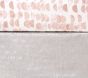 west elm x pbk Metallic Crib Skirt