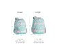 Mackenzie Aqua Frenchies Backpacks