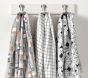 Window Pane Muslin Swaddle Set