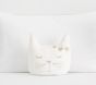 Sparkle Kitty Shaped Pillow