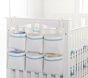Aqua Harper End of Crib Storage
