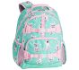 Mackenzie Aqua Frenchies Backpacks