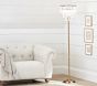 Rectangular Crystal Drop Floor Lamp