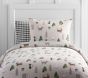 Holiday Cat Flannel Duvet Cover &amp; Shams